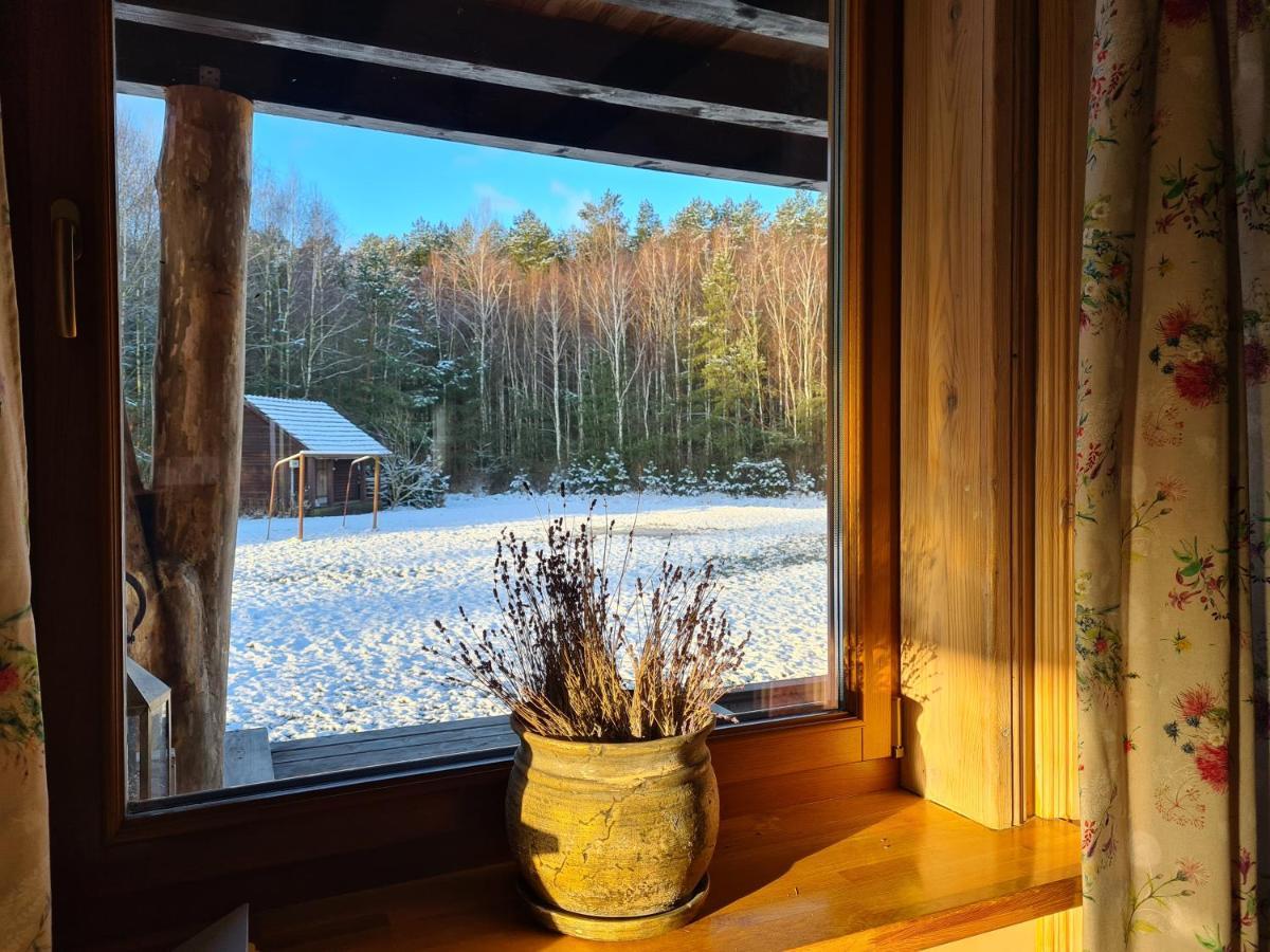 Dworek Ogrodniki, Caloroczny Dom Na Wylacznosc, Basen, Sauna, Las, Staw Rybny, Altana Grillowa, Ognisko, Pianino, Kominek, Piec Chlebowy, Duza Ogrodzona Posesja Tuczna Екстериор снимка